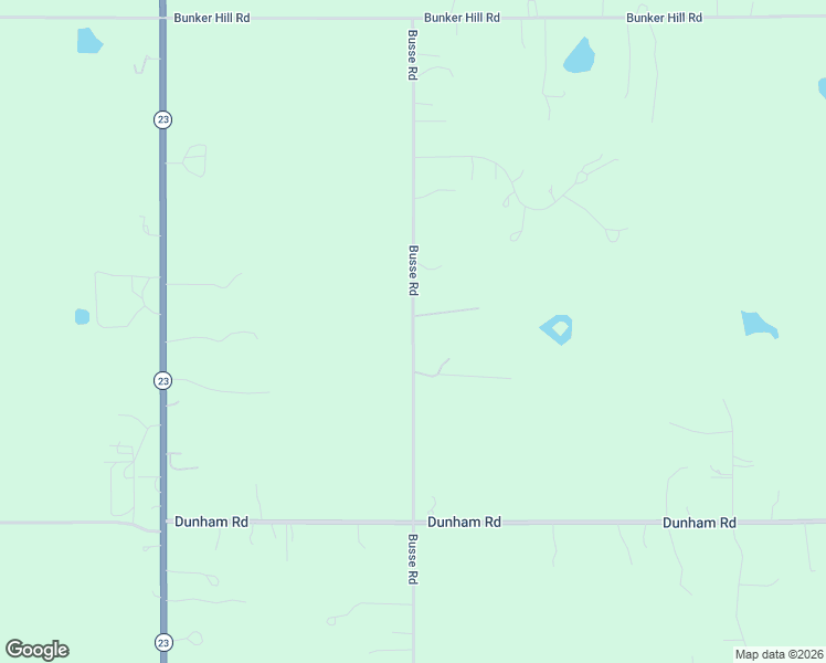 map of restaurants, bars, coffee shops, grocery stores, and more near 406 Busse Road in Marengo