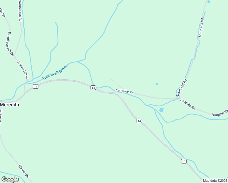 map of restaurants, bars, coffee shops, grocery stores, and more near Delhi-Leonta Road in EAST MEREDITH