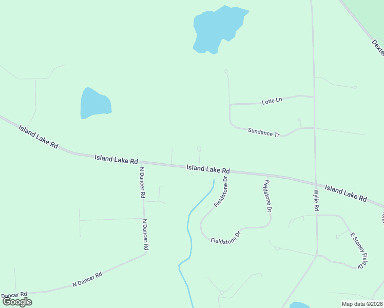 map of restaurants, bars, coffee shops, grocery stores, and more near 4189 Rider Court in Dexter