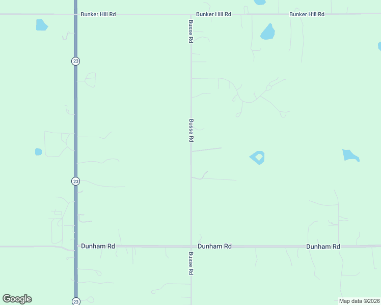 map of restaurants, bars, coffee shops, grocery stores, and more near 406 Busse Road in Marengo