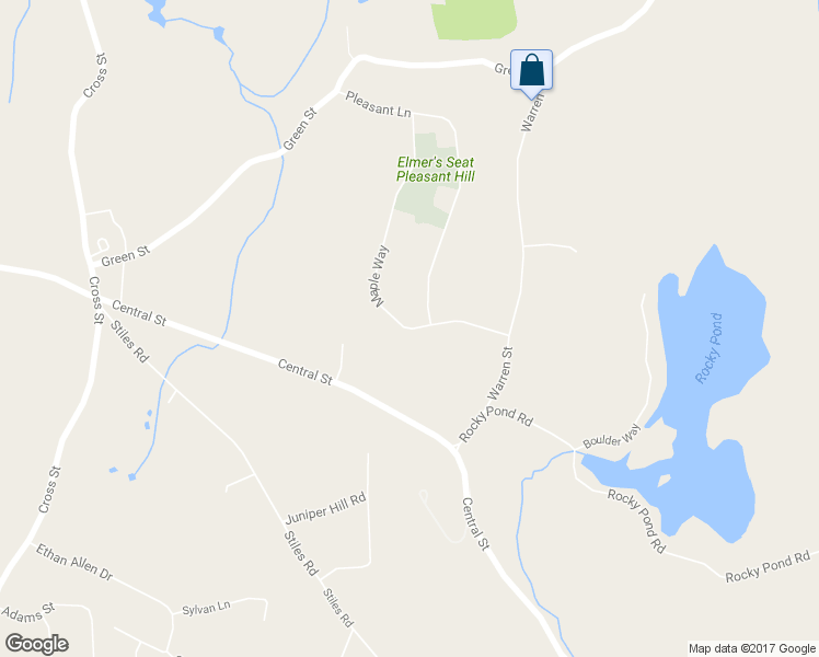 map of restaurants, bars, coffee shops, grocery stores, and more near 11 Maple Way in Boylston