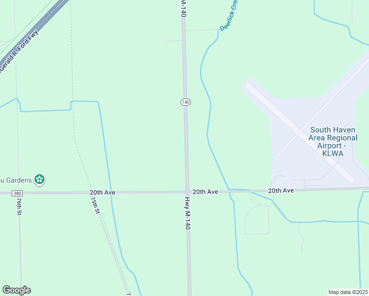 map of restaurants, bars, coffee shops, grocery stores, and more near 19372 Michigan 140 in South Haven