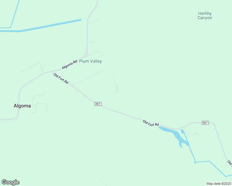 map of restaurants, bars, coffee shops, grocery stores, and more near 13631 Old Fort Road in Chiloquin