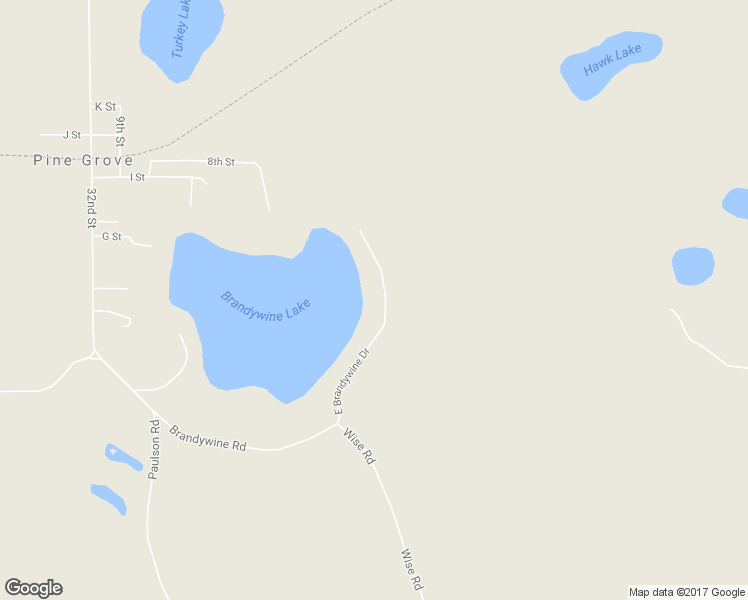 map of restaurants, bars, coffee shops, grocery stores, and more near 19160 East Brandywine Drive in Gobles