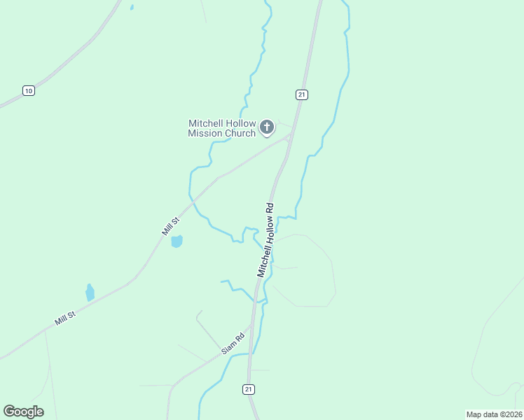 map of restaurants, bars, coffee shops, grocery stores, and more near 611 County Road 21 in Windham