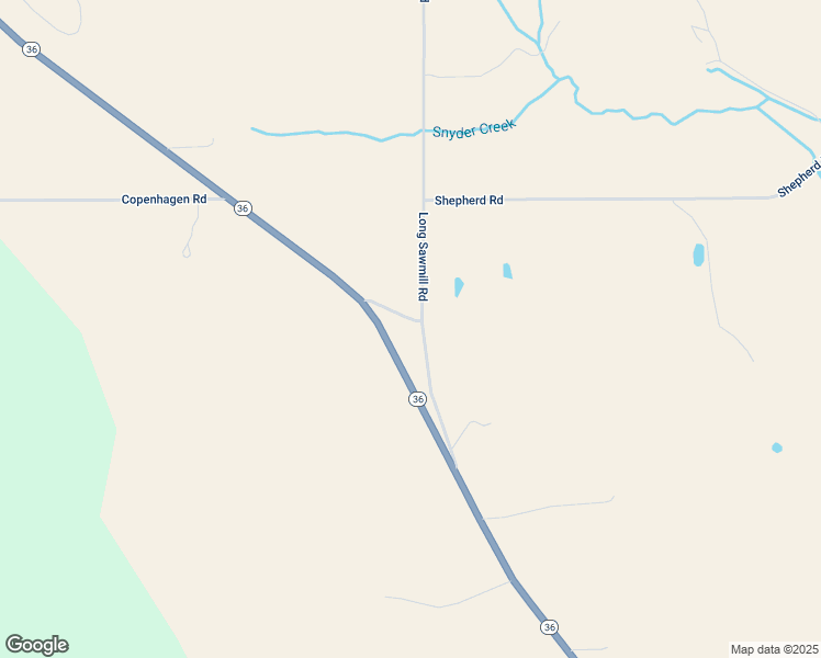 map of restaurants, bars, coffee shops, grocery stores, and more near 295 Long Sawmill Road in Ovid