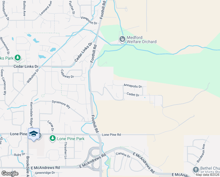 map of restaurants, bars, coffee shops, grocery stores, and more near 505 Splendida Drive in Medford