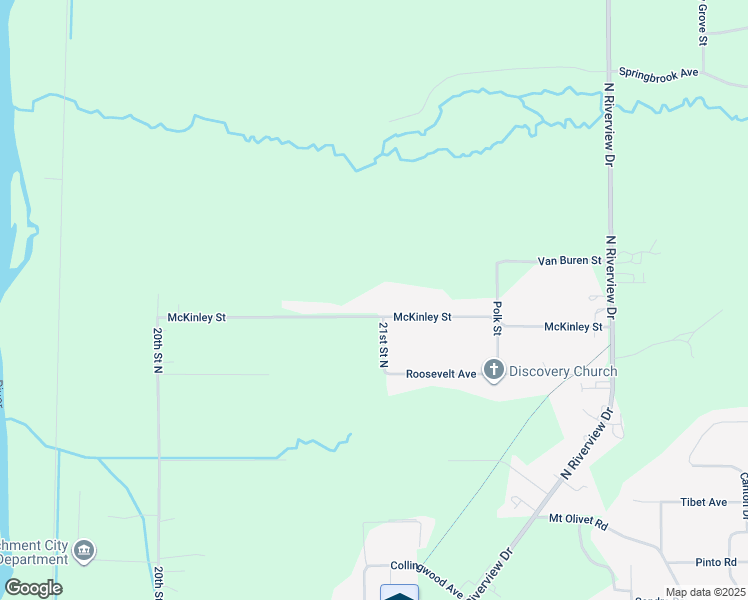 map of restaurants, bars, coffee shops, grocery stores, and more near 2377 McKinley Street in Kalamazoo