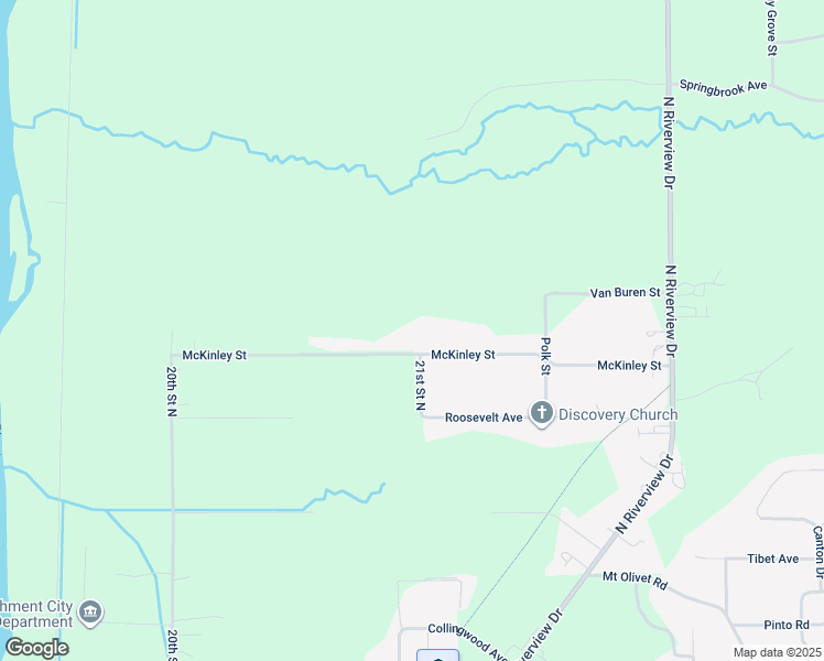 map of restaurants, bars, coffee shops, grocery stores, and more near 2377 McKinley Street in Kalamazoo