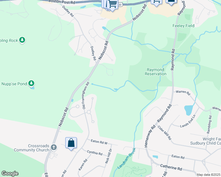 map of restaurants, bars, coffee shops, grocery stores, and more near in Sudbury