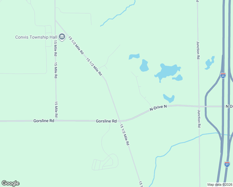 map of restaurants, bars, coffee shops, grocery stores, and more near 19180 15 1/2 Mile Road in Marshall