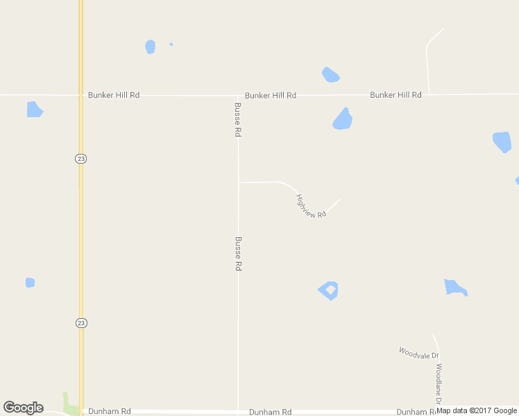 map of restaurants, bars, coffee shops, grocery stores, and more near 1716 Busse Road in Marengo