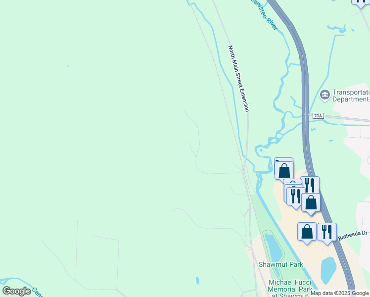 map of restaurants, bars, coffee shops, grocery stores, and more near 7360 Country Crossing in Hornell