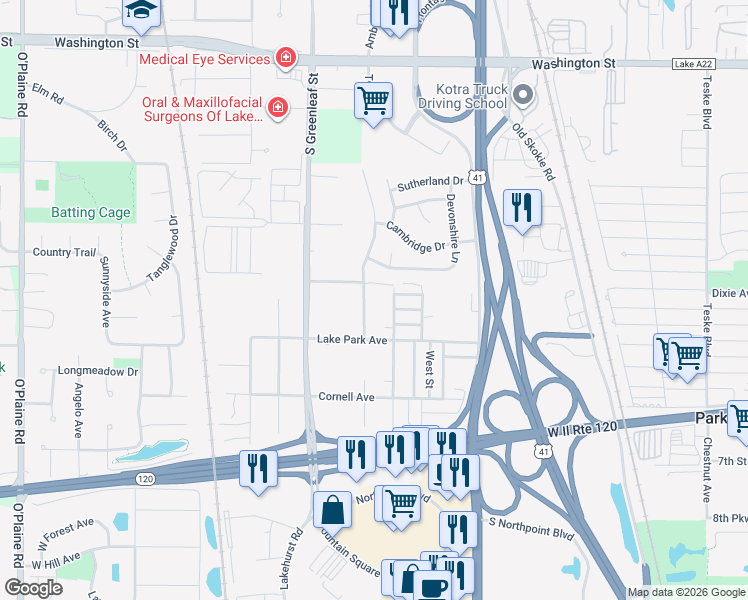 map of restaurants, bars, coffee shops, grocery stores, and more near 508 Bryn Mawr Street in Park City