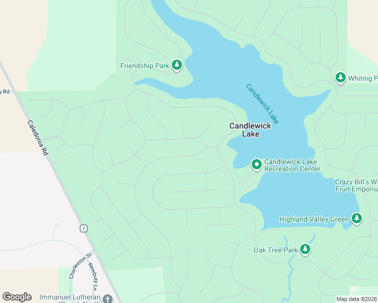 map of restaurants, bars, coffee shops, grocery stores, and more near 117 Pembroke Road Southwest in Poplar Grove