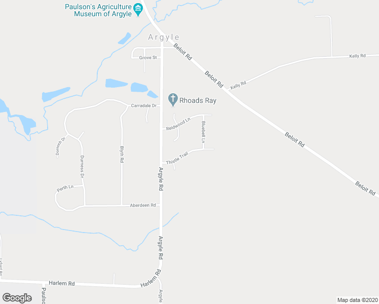 map of restaurants, bars, coffee shops, grocery stores, and more near 17 Thistle Trail in Caledonia