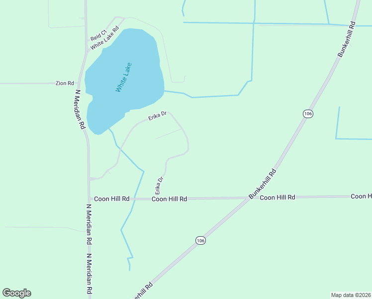 map of restaurants, bars, coffee shops, grocery stores, and more near 4105 Erika Drive in Pleasant Lake