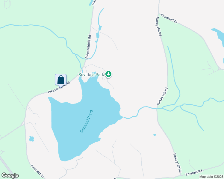 map of restaurants, bars, coffee shops, grocery stores, and more near 43 Demond Finn Road in Rutland