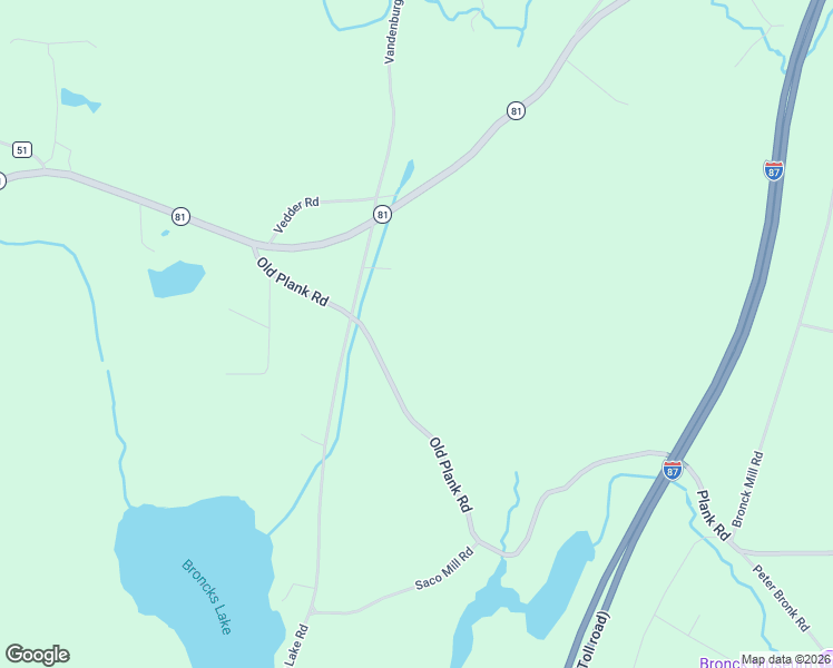 map of restaurants, bars, coffee shops, grocery stores, and more near 634 Old Plank Road in Coxsackie