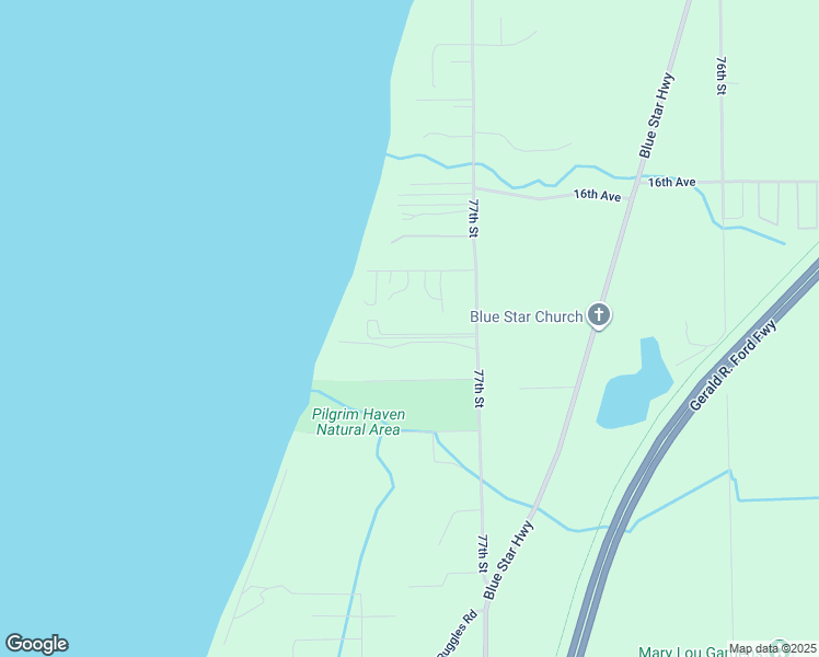 map of restaurants, bars, coffee shops, grocery stores, and more near 77274 Summers Gate Circle in South Haven