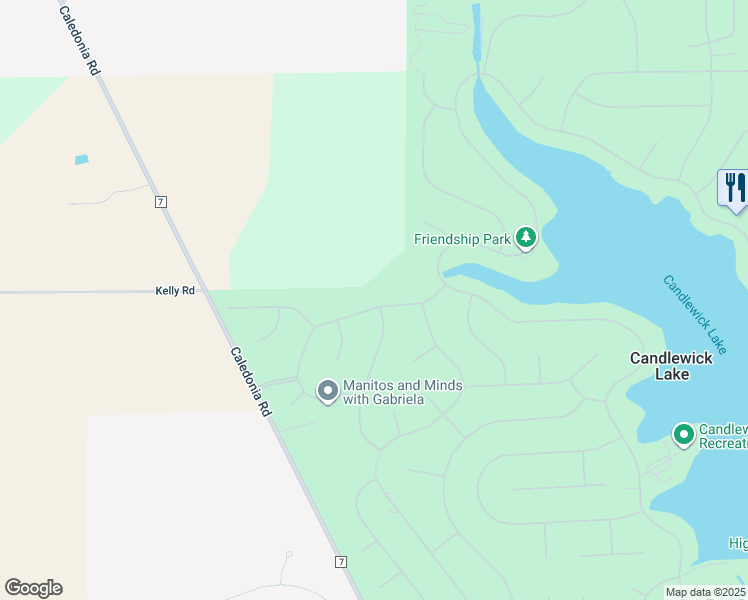 map of restaurants, bars, coffee shops, grocery stores, and more near 213 Constitution Drive Southwest in Poplar Grove