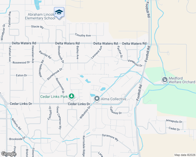 map of restaurants, bars, coffee shops, grocery stores, and more near 501 Saint Augustine Drive in Medford