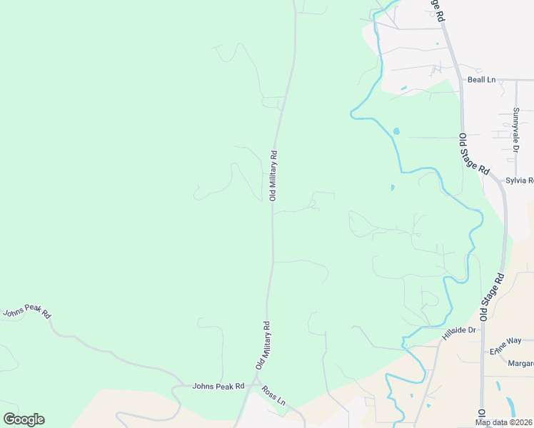 map of restaurants, bars, coffee shops, grocery stores, and more near 2807 Old Military Road in Central Point