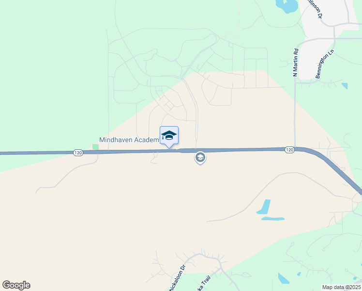map of restaurants, bars, coffee shops, grocery stores, and more near 6610 Elm Street in McHenry