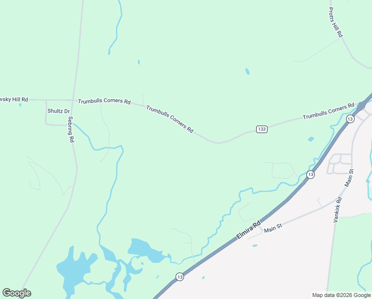 map of restaurants, bars, coffee shops, grocery stores, and more near 1122-1126 Trumbulls Corners Road in Tompkins County