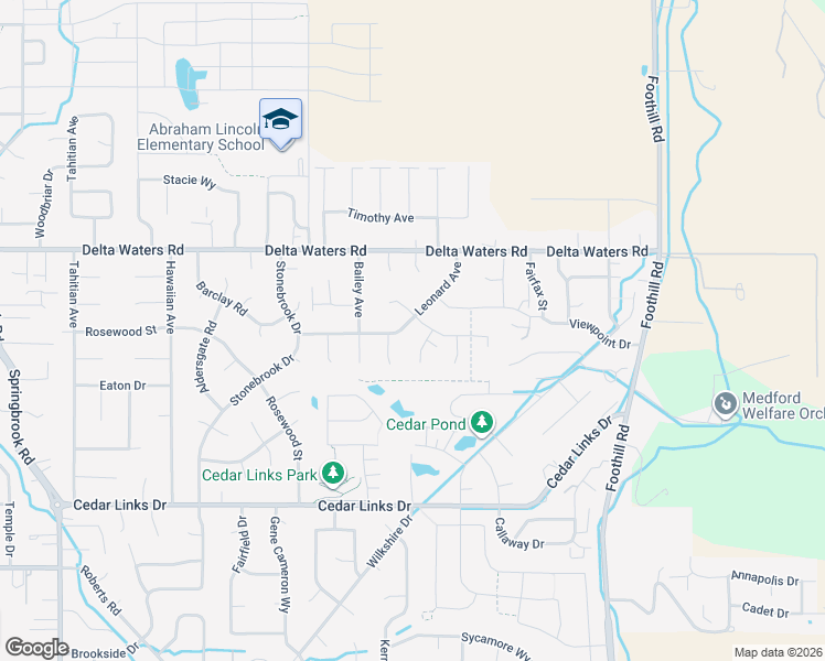 map of restaurants, bars, coffee shops, grocery stores, and more near 2941 Leonard Avenue in Medford