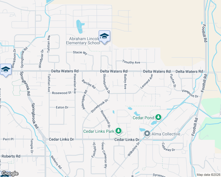 map of restaurants, bars, coffee shops, grocery stores, and more near 2797 Barclay Road in Medford