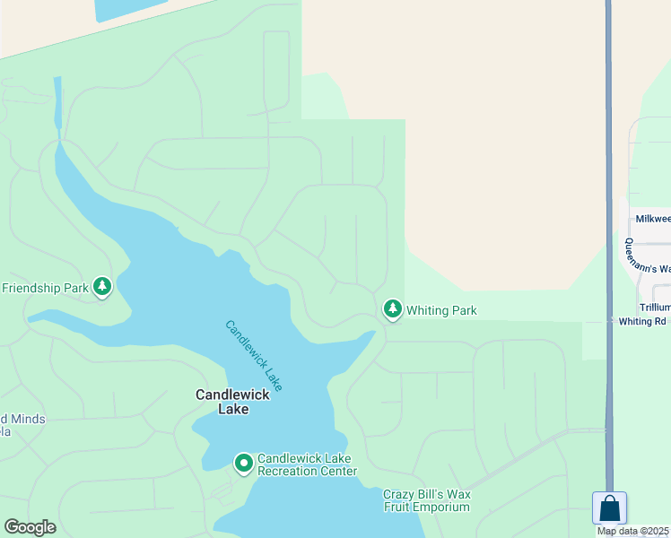 map of restaurants, bars, coffee shops, grocery stores, and more near 403 Atlantic Drive Northeast in Poplar Grove