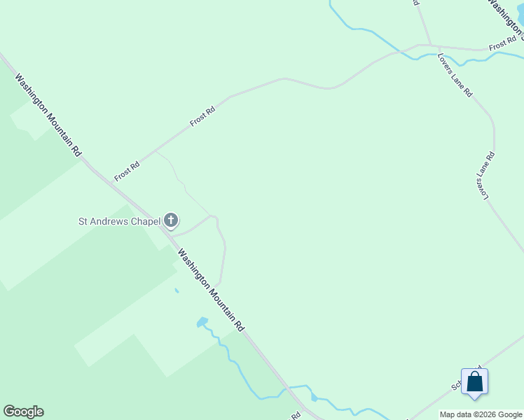 map of restaurants, bars, coffee shops, grocery stores, and more near 885 Washington Mountain Road in Washington