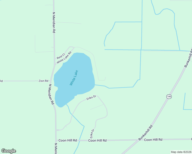 map of restaurants, bars, coffee shops, grocery stores, and more near 890 White Lake Road in Pleasant Lake