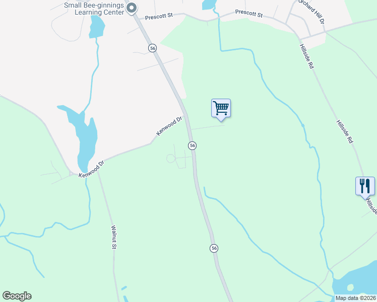 map of restaurants, bars, coffee shops, grocery stores, and more near 171 Maple Avenue in Rutland