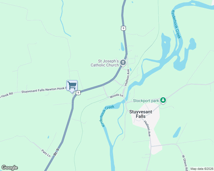 map of restaurants, bars, coffee shops, grocery stores, and more near 3 New Street in Stuyvesant