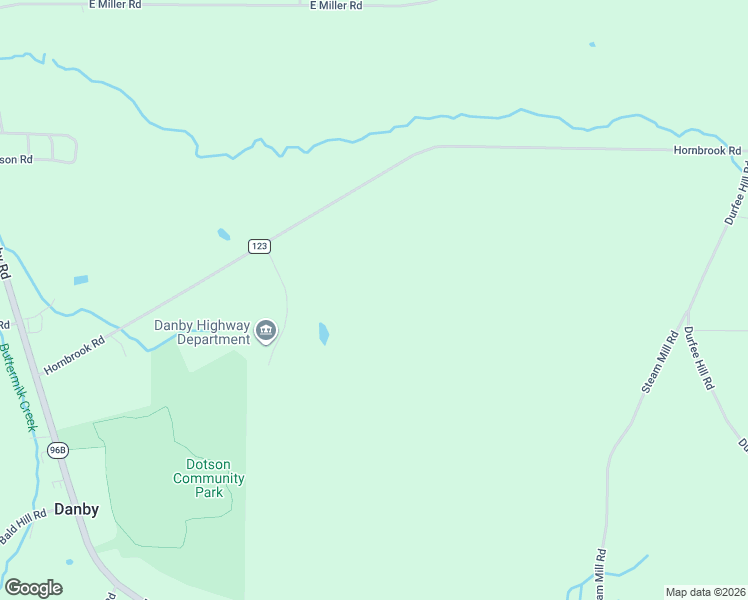 map of restaurants, bars, coffee shops, grocery stores, and more near 129 Hornbrook Road in Ithaca