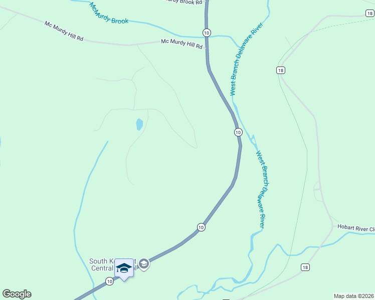 map of restaurants, bars, coffee shops, grocery stores, and more near 532 Lajohn Road in South Kortright