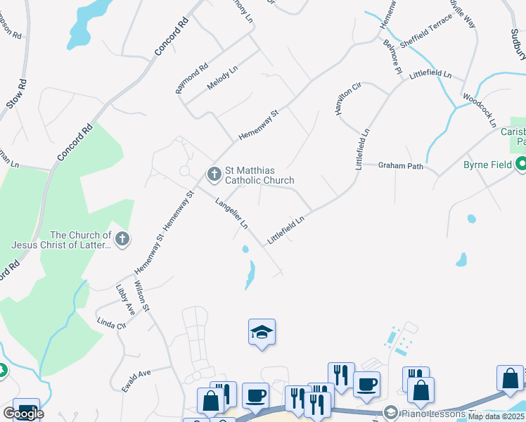 map of restaurants, bars, coffee shops, grocery stores, and more near 88 Emer Road in Marlborough