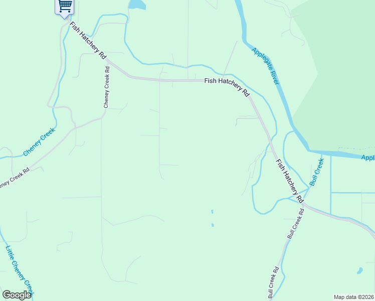 map of restaurants, bars, coffee shops, grocery stores, and more near 4401 Fish Hatchery Road in Grants Pass