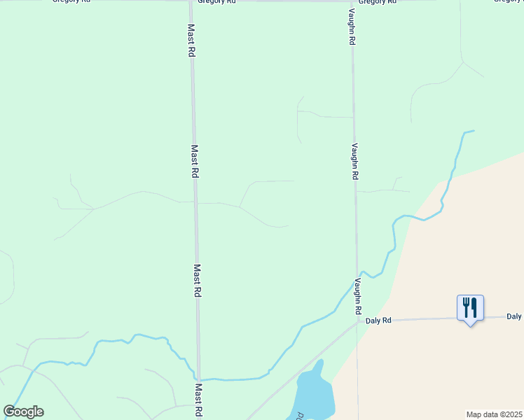 map of restaurants, bars, coffee shops, grocery stores, and more near 6842 Brassow Lane in Dexter
