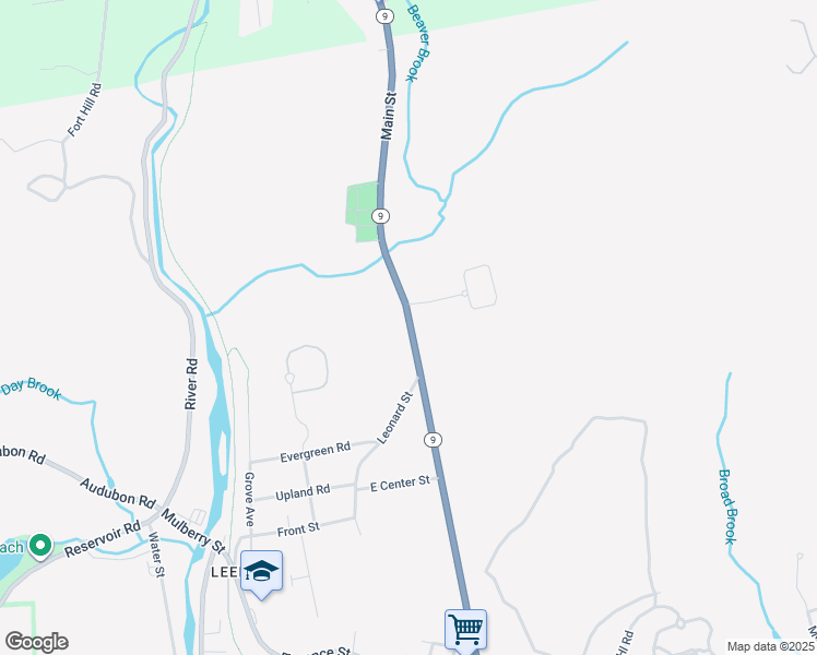 map of restaurants, bars, coffee shops, grocery stores, and more near 330 Haydenville Road in Northampton
