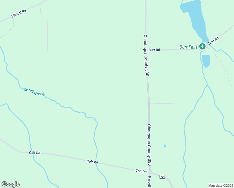 map of restaurants, bars, coffee shops, grocery stores, and more near 8247 County Road 70 in Brocton