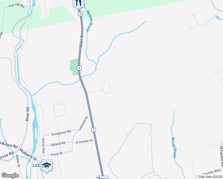 map of restaurants, bars, coffee shops, grocery stores, and more near 349 Haydenville Road in Northampton