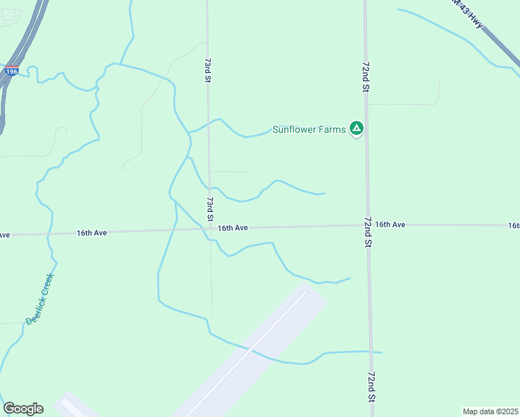 map of restaurants, bars, coffee shops, grocery stores, and more near 72690 16th Avenue in South Haven