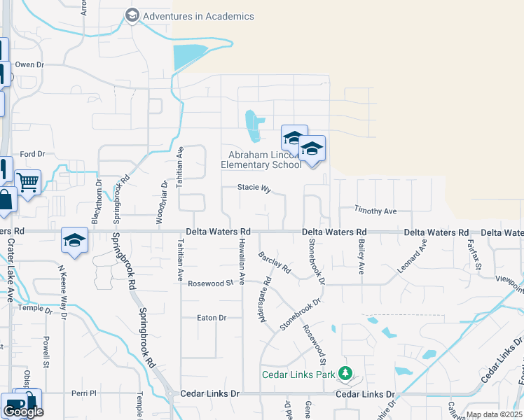 map of restaurants, bars, coffee shops, grocery stores, and more near 3058 Sheraton Court in Medford