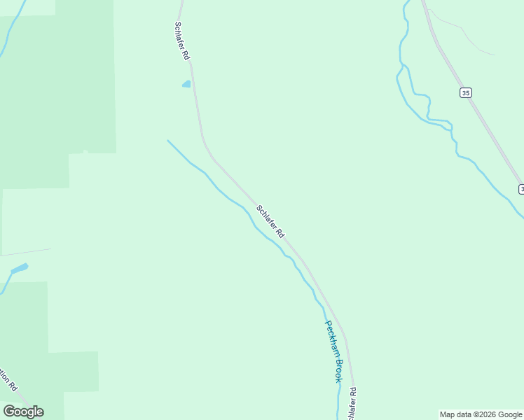 map of restaurants, bars, coffee shops, grocery stores, and more near Schlafer Road in Bainbridge