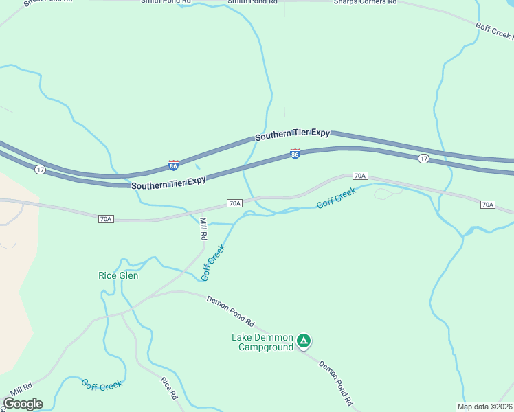 map of restaurants, bars, coffee shops, grocery stores, and more near 4081 County Route 70A in Bath