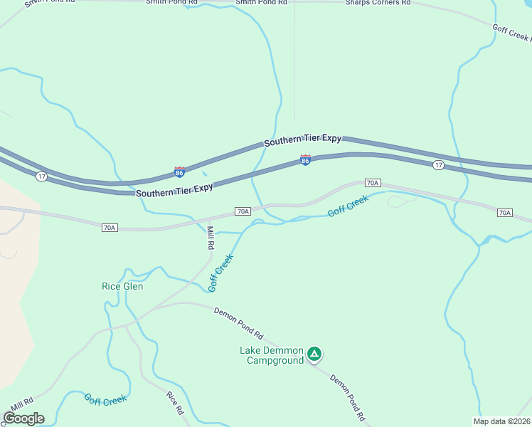 map of restaurants, bars, coffee shops, grocery stores, and more near 4081 County Route 70A in Bath