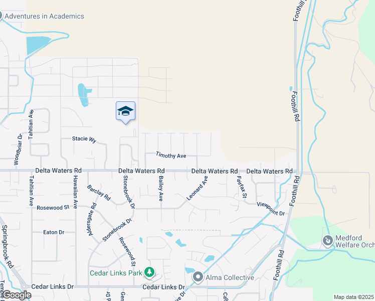 map of restaurants, bars, coffee shops, grocery stores, and more near 3038 Bron Circle in Medford